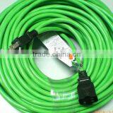 UL Outdoor Extension Cord UL/CSA 15A 125V 12/14/16AWG Extension Cord