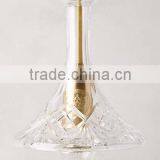 7.26-36 Hand-Cut Decanter Pendant Lamp, Tulip Glass