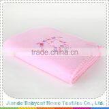 Factory Sale Custom Design Soild Baby Blanket From China thumbnail-1