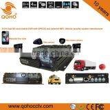 H.264 TWO SD Car Mobile DVR Audio Video Sync , GPS,3G/4G,WIFI.Car Black Box Function thumbnail-1