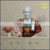 Western Character Statue Home Furnishing Marble Bust European Indoor Decoration thumbnail-5