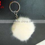 Popular Design White Raccoon Pom Pom Key Holders thumbnail-1