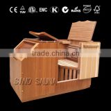 Computer Control Panel Feature and Far Infrared Function wooden portable home sauna