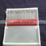 3mmx45x20 Electroplated diamond mounted points(burrs) B set