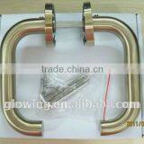 HL001 Stainless Steel Tube Lever Type Industrial Door Handle thumbnail-4
