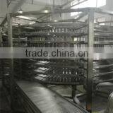 Food Grand Stainless Steel Mash Belt Spiral Cooling Tower Conveyor thumbnail-2