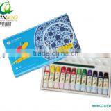 12 colors ceramic paint set