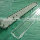 Circular Waterproof Shower Light Lighting Fixture 2x120cm thumbnail-4