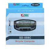 27function Wireless Bike Odometer Bicycle Computer LCD Waterproof thumbnail-4