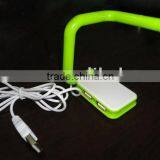 USB Hub With Led Book Light