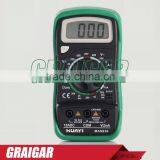 MAS838 Mini Multimeter Digital Multimeter Multifunction Multimeter Detector LCD Display