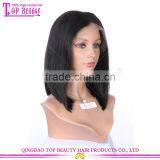 150 Density Wholesale Price Large Stock Short Hair 12 Inches Middle Part Human Hair Short Bob Lace Front Wig thumbnail-2