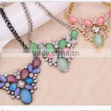 New arrival europe style necklace fashion jewelry fashion bead diamond necklace