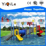 Colorful giant water slide customized swimming pool water slide amazing used water park slide