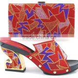 Various Color Shoes and Bags to Match African Shoes and Bag Set for Party thumbnail-2