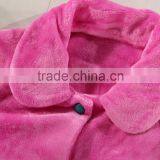 Red Fluffy Heated Bathrobe for Children Bathrobe and Bathrobe China thumbnail-2