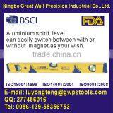 Spirit Level With Switchable Magnet