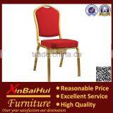 Festival Kermesinus Suede Gold Tube Folding Lawn Chairs Aluminum