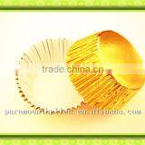 Aluminum Gold Foil Cupcake Papers