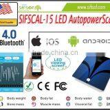 SIFSCAL-15 LED Auto Power Scale 2015, Measure Weight, LED Bluetooth Scale, IOS & Android APP, 2015 Auto Power LED Scale thumbnail-1