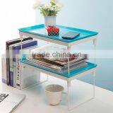 Kawachi Multifunctional Notebook Computer Table Multifunctional Dawdler Desk-Blue thumbnail-3