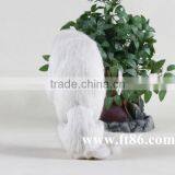 White Stuffed Plush Lifelike Dog Soft Toy thumbnail-1