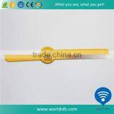 Promotional Gifts Customized Logo NFC MF PLUS-X Lock Wristbands RFID Bracelet thumbnail-2