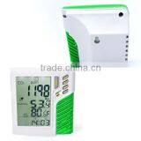 Wall Mount/Desktop Carbon Dioxide CO2 0-9999ppm Monitor Temperature RH Dew Point Wet Bulb TWA STEL Made in Taiwan thumbnail-5