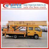 DFAC Double Cab 14-16m High Overhead Working Truck for Sale thumbnail-5