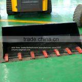 Attachment for Skid Steer Loader,combination Multi Purpose 4in1bucket,teeth Bucket