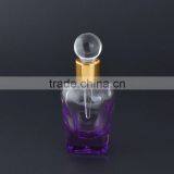 MUB New Arrived 17ml Coloreed Unique Shape Empty Glass Dropper Attar Bottle With Glass Stick Cap thumbnail-5