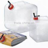 20L Collapsible Jerry Can Plastic Collapsible Jerry Cans With Screw Cap & Tap thumbnail-3