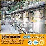 1-10TPD soybean peanut sunflower rapseeds small scale crude oil refinery