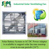 Industrial Negative Pressure type Ventilation Wall Fan Solar Powered