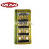 Office Binding Tools Metal Binder Clips Black 19mm 0.75inch, 12 Clips per Box thumbnail-1