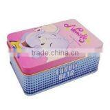 Rectangular Tin Tea Pot thumbnail-1