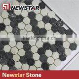 Newstar Bathrooms Shower Tile Design Marble for Flooring Mosaic thumbnail-3