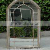 Wrought Garden Mirrors Iron Window Mirrors thumbnail-1