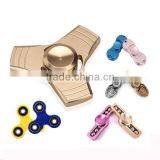 Right-angle Brass Metal Fidget Spinner With OEM Brand Tri-spinner Dust-free Brass Spinner thumbnail-1