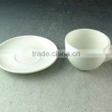 Cheap White Ceramic Coffee Cup With Saucer Set in Stock for Wholesale thumbnail-2
