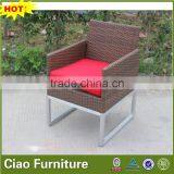 Outdoor Furniture All Weather Wicker Conversation Patio Set Outdoor Table and Chair thumbnail-2