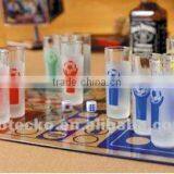 Drinking Chess/Drinking game/ Granking chess/ Glass game/ Drinking glass game/ Dranking glass chess set