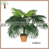 Artificial Mini Fan Palm Bonsai thumbnail-1