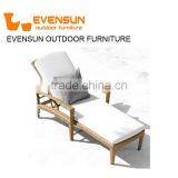 China EVENSUN Manufacturer Outdoor Wicker Chaise Lounge thumbnail-2