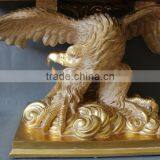 Victorian Reproduction Furniture Carved Eagle Console For Living Room Display thumbnail-3