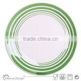 Cheap Colorful Stripe Ceramic Handpaited Dinner Plate and Dish thumbnail-4