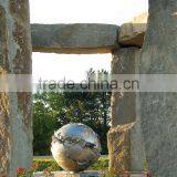 Art Sculpture Garden Decoration Metal Craft Sculpture Stainless Steel Balls thumbnail-1
