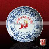 New Year Gift High Quality Handpainted Ceramic Logo Plates for Coca Cola Souvenir thumbnail-3