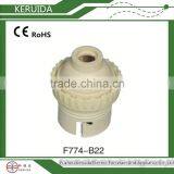 B22 Bakelite Lamp Socket/bulb Holder/lamp Base thumbnail-1