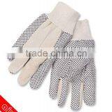 Pvc Dotted Cotton Working Gloves Safety Work Knitted Garden Glove